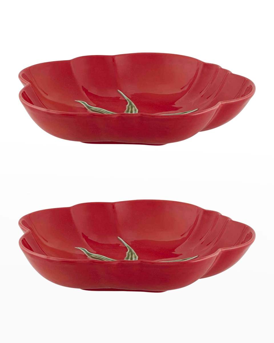 Tomato Pasta Plate, Set of 2