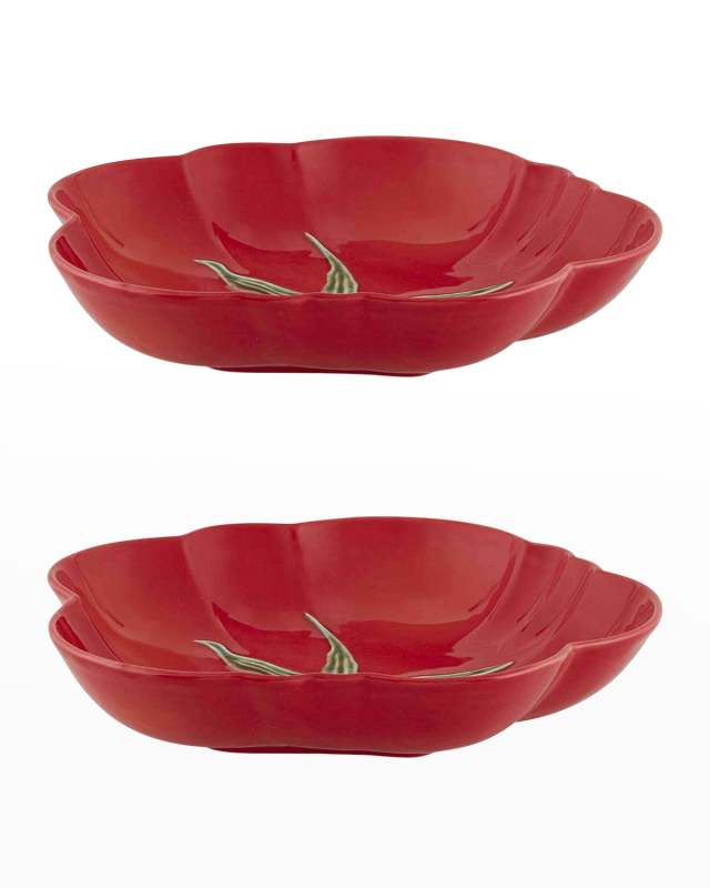 Tomato Pasta Plate, Set of 2