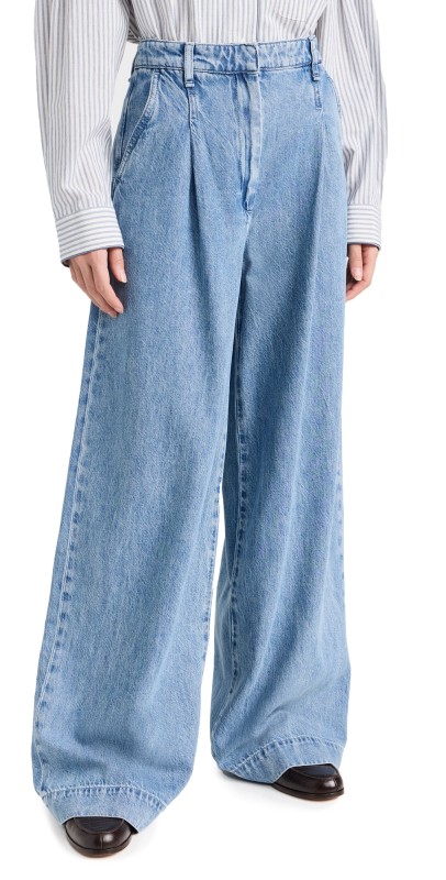 rag & bone Featherweight Abigale Pleated Trousers Billie