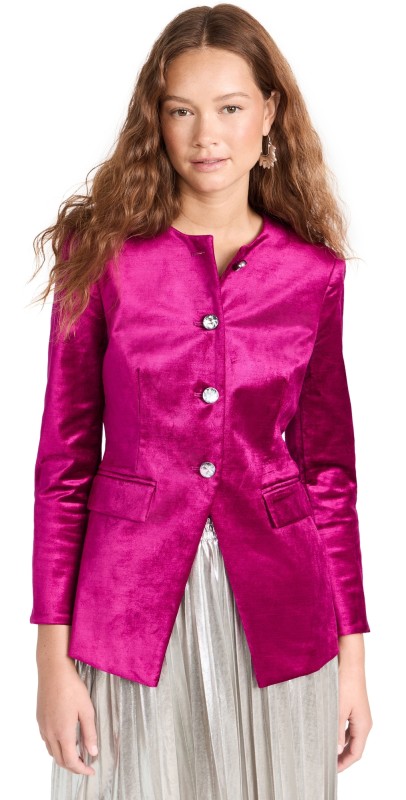 Veronica Beard Cencia Jacket Fuchsia
