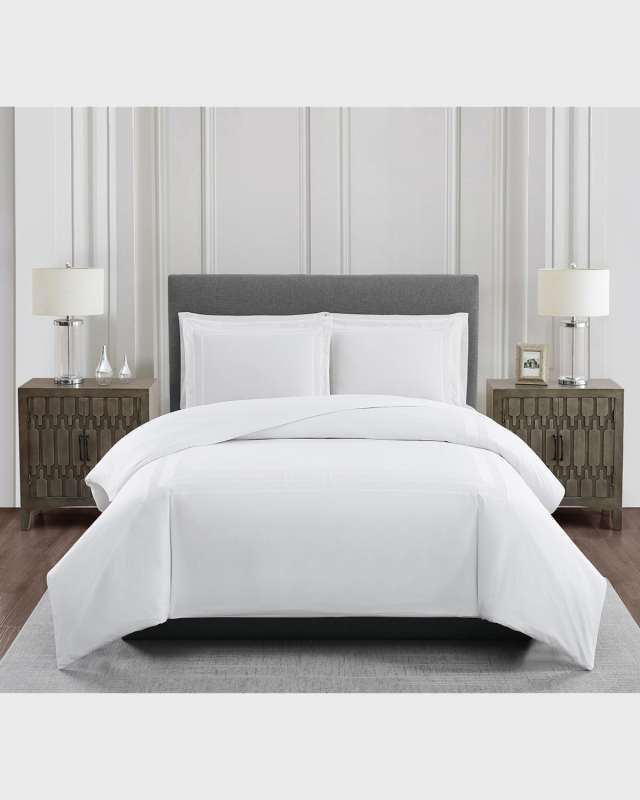 Bristol Embroidered Queen 3-Piece Comforter Set
