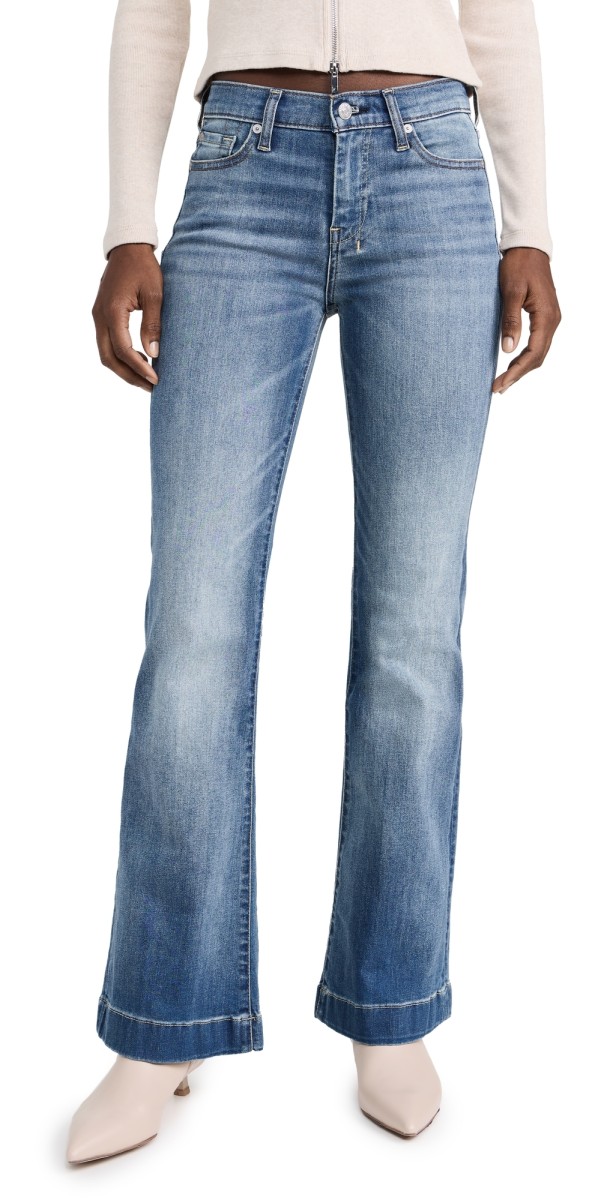 7 For All Mankind Dojo Tailorless Jeans Disautlght