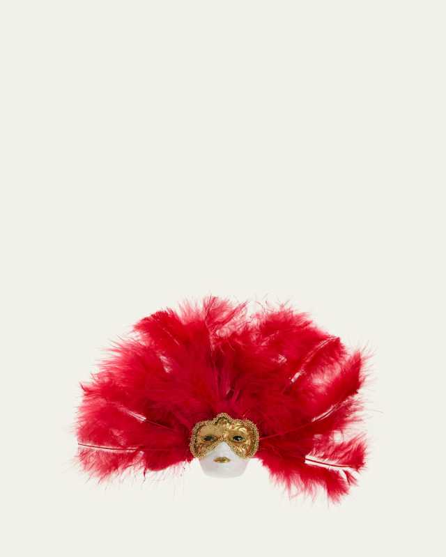 Venetian Mask Christmas Ornament