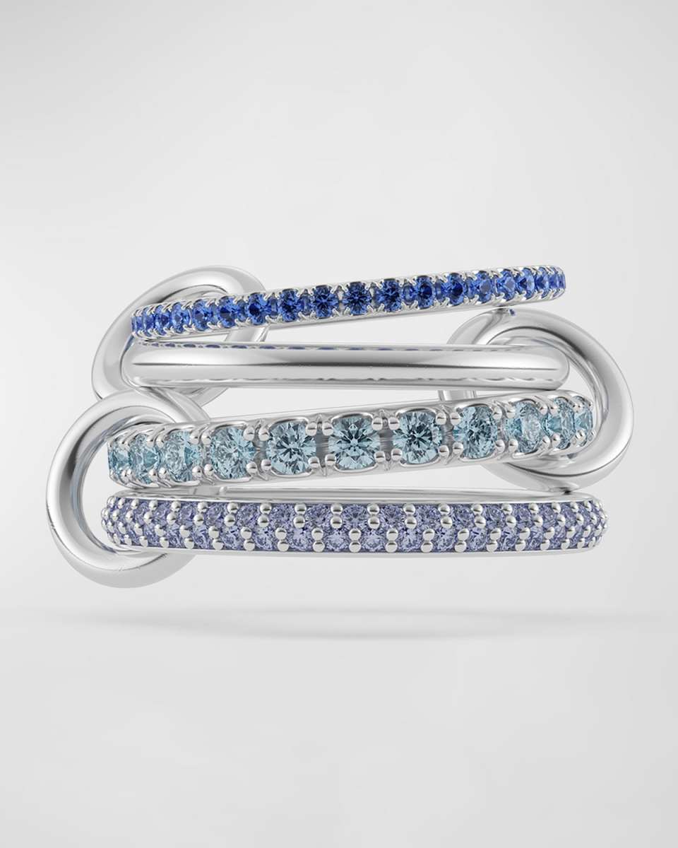 Iris 4-Band Sterling Silver Ring