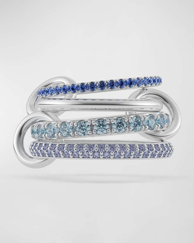 Iris 4-Band Sterling Silver Ring