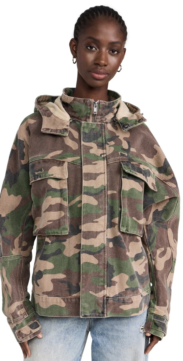 SER. O.YA Emil Jacket Vintage Camo