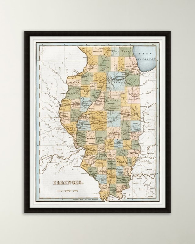 Map of Illinois