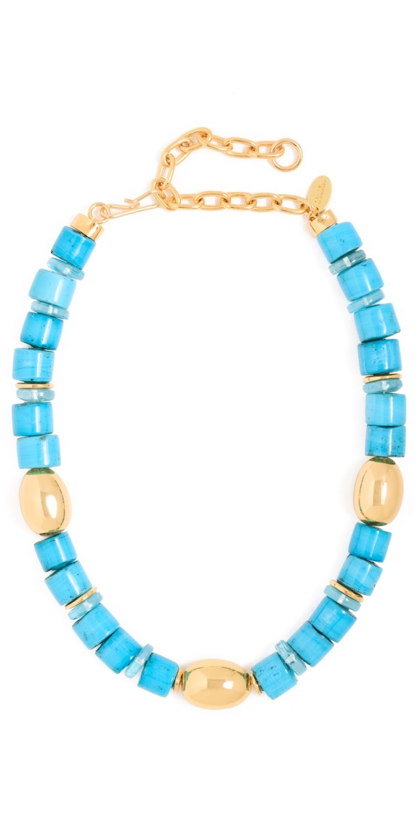 Lizzie Fortunato Varuna Collar Necklace Blu