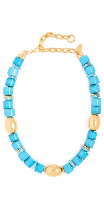 Lizzie Fortunato Varuna Collar Necklace Blu