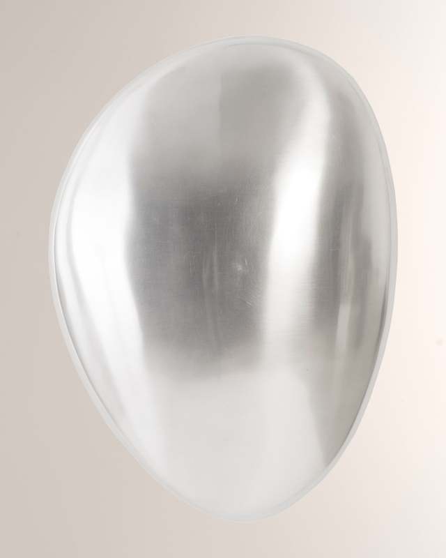 River Stone Small Aluminum Wall Art