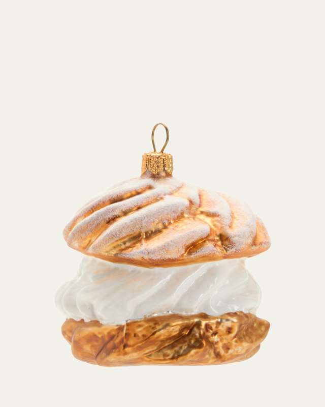 Cream Puff Ornament