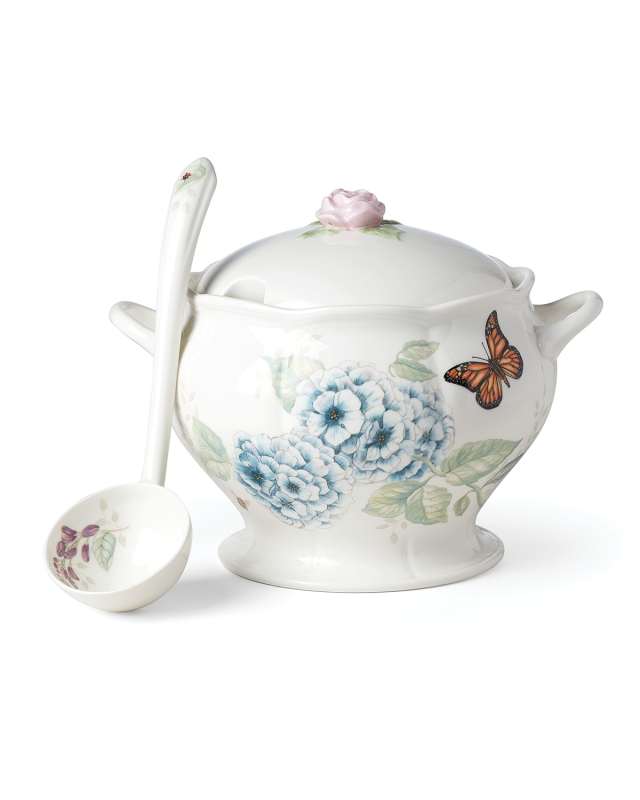 Butterfly Meadow 2-Piece Tureen & Ladle Set