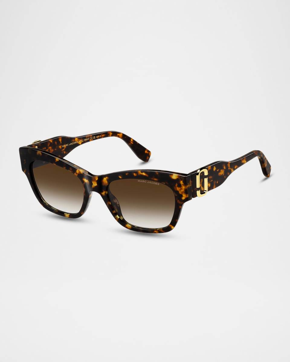 Acetate Rectangle Sunglasses