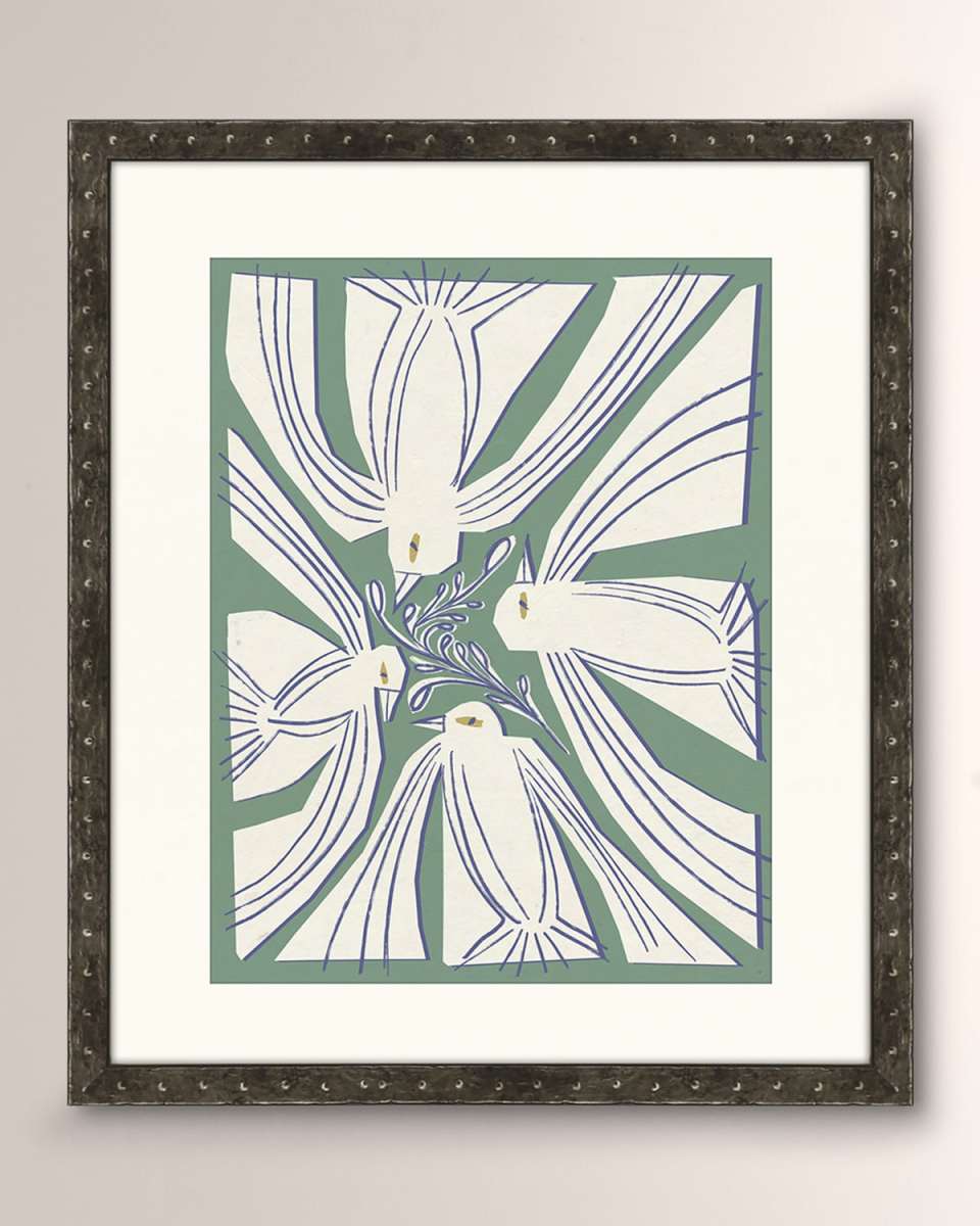 "Block Flock II" Art Print