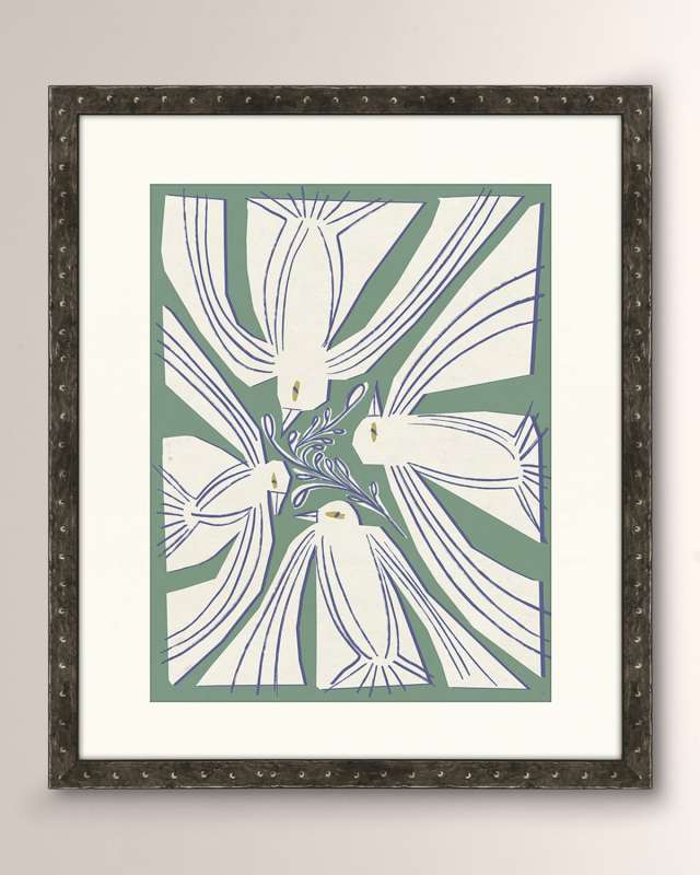 "Block Flock II" Art Print