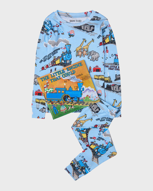 Kid's The Little Engine That Could Pajama Gift Set, Size 2-
