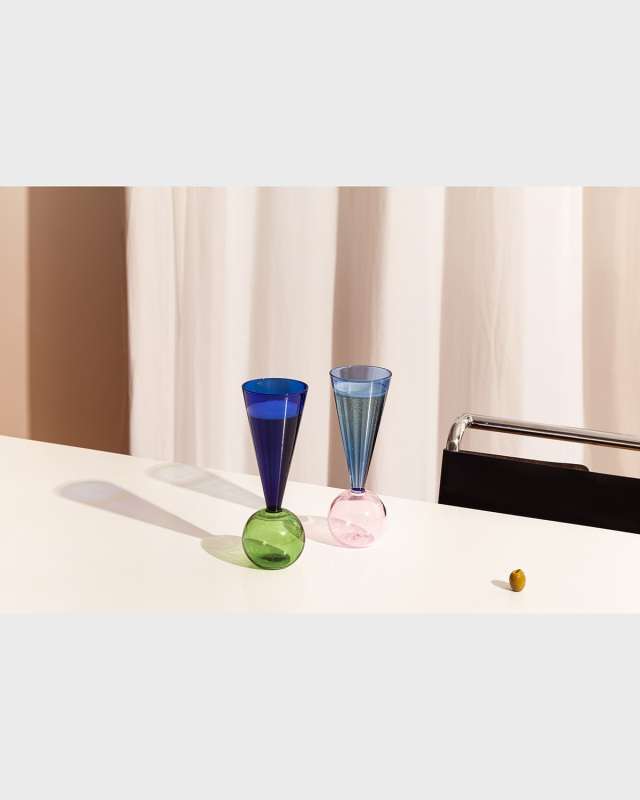 Bubbles Celebration "Le Duo" Glasses, Set of 2