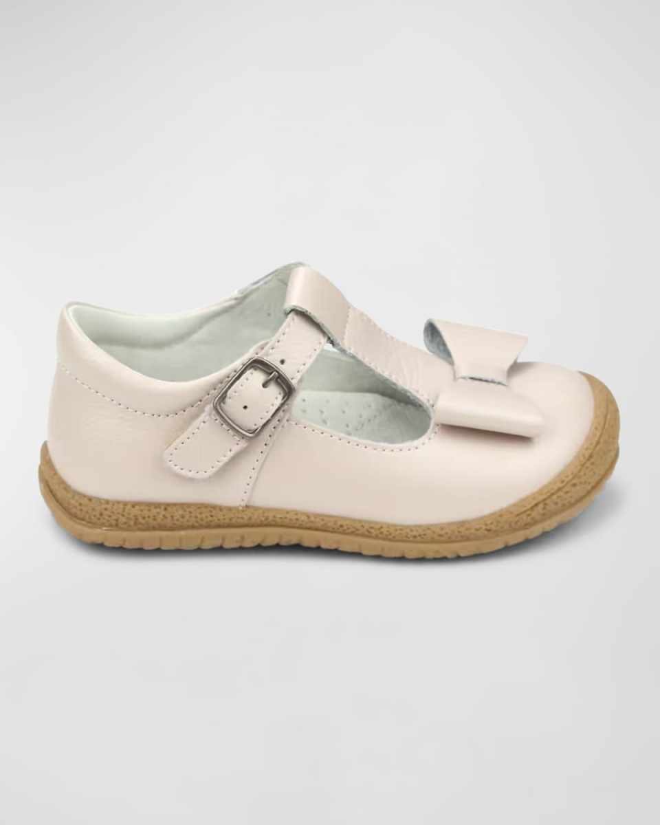 Girl's Emma Bow T-Strap Mary Jane, Baby/Toddler/Kids