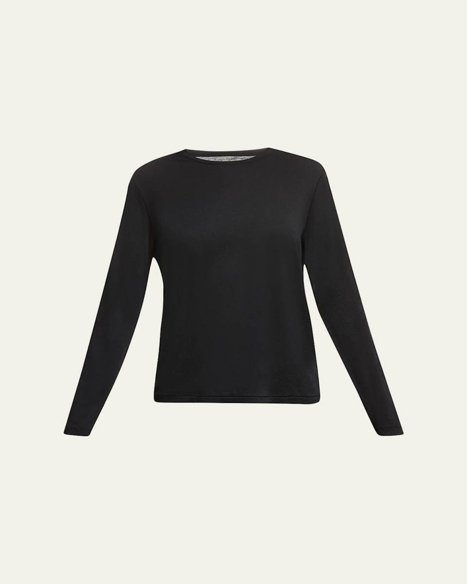 Lyocell Cotton Crewneck Tee