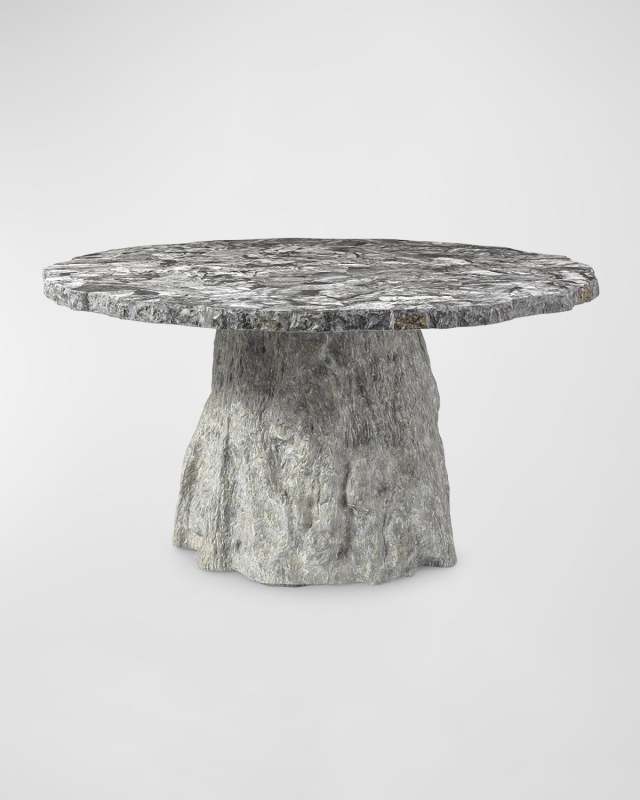 Asher Round Dining Table, 61"