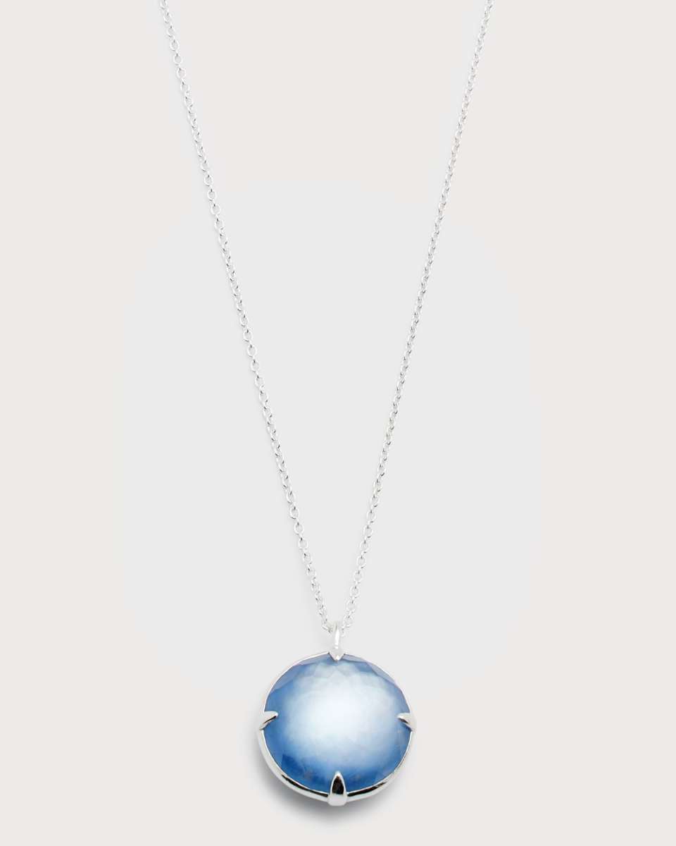 Medium Pendant Necklace in Sterling Silver