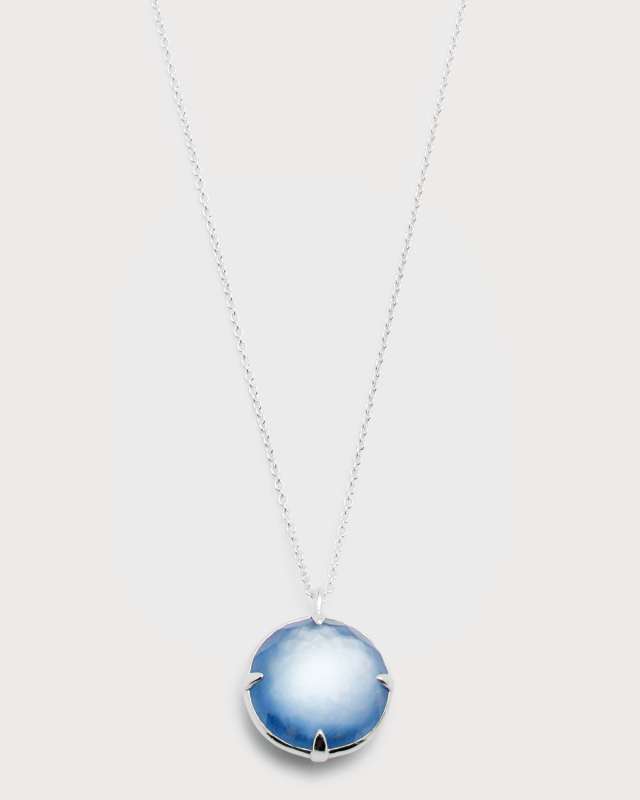 Medium Pendant Necklace in Sterling Silver