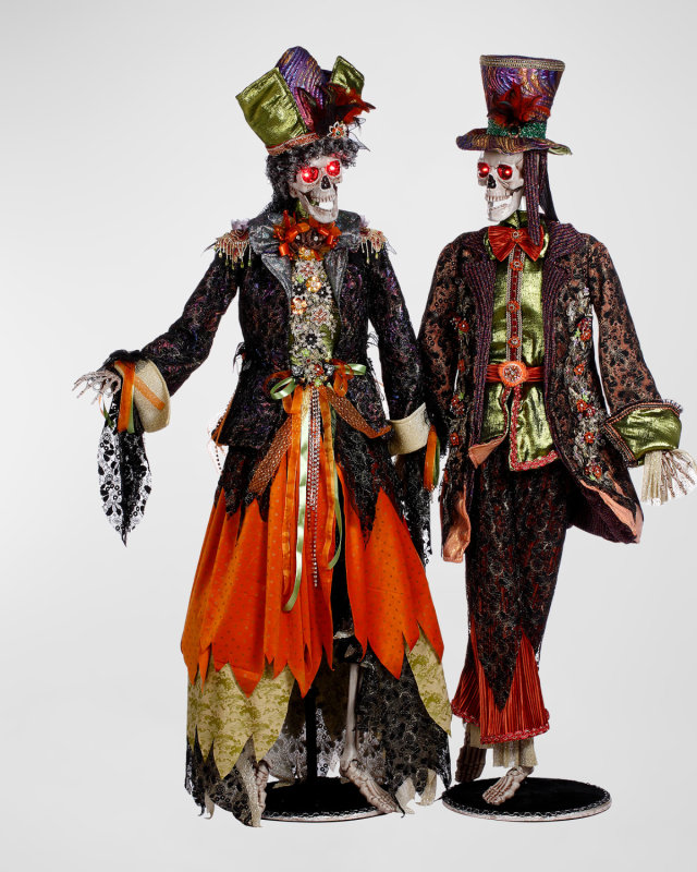Day of Dead Skeletons, Set of 2