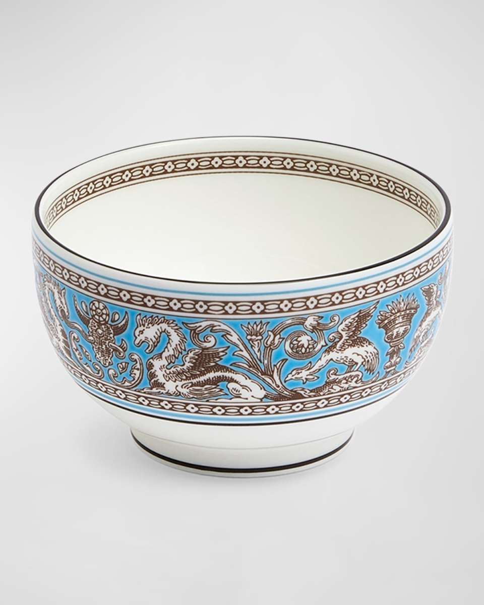 Florentine Turquoise Rice Bowl