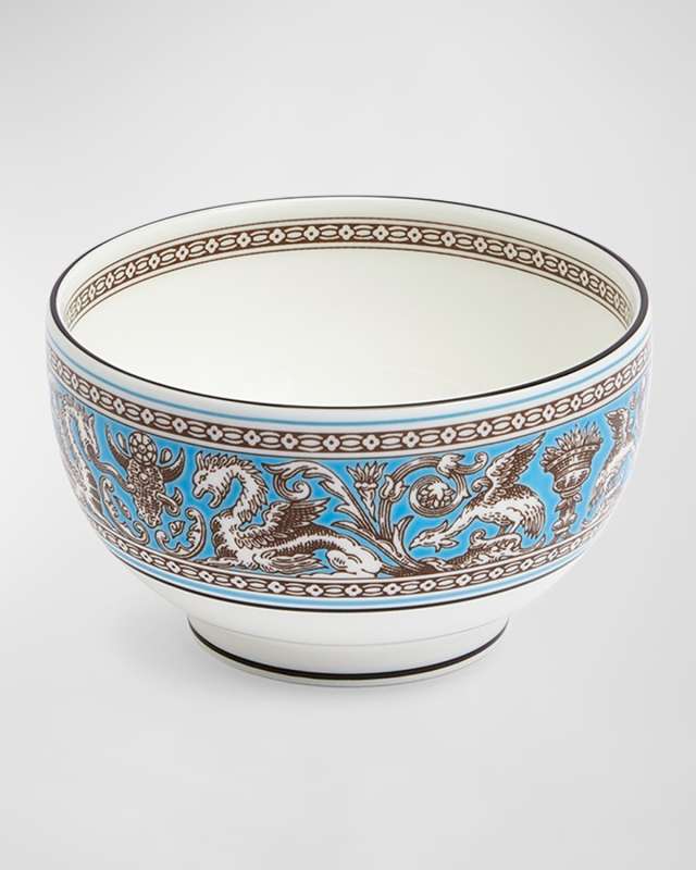 Florentine Turquoise Rice Bowl