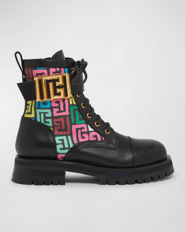 Charlie Multi Monogram Ranger Booties