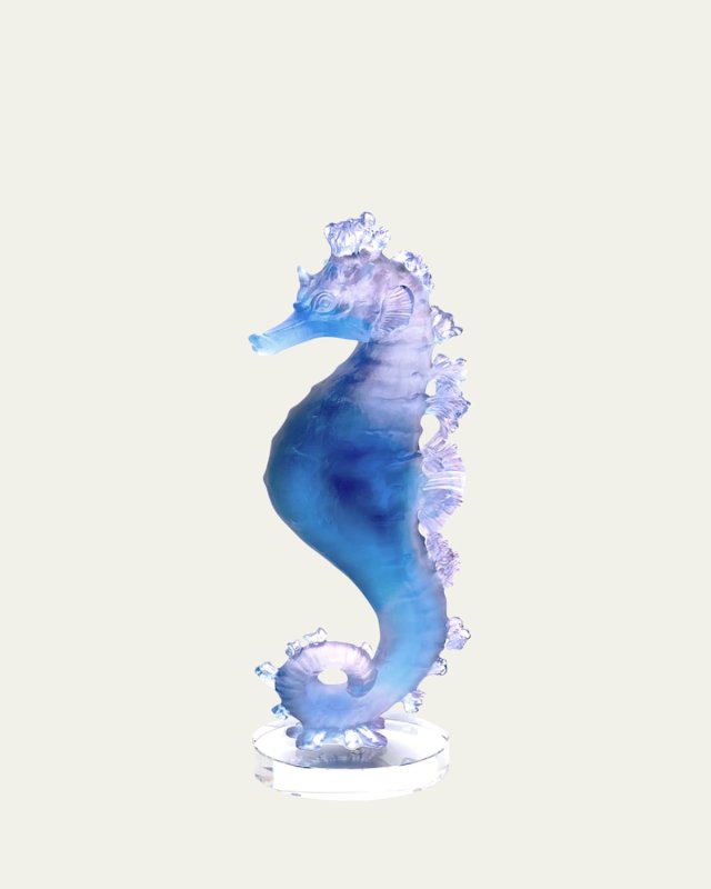 Coral Sea Seahorse, Blue/Pink