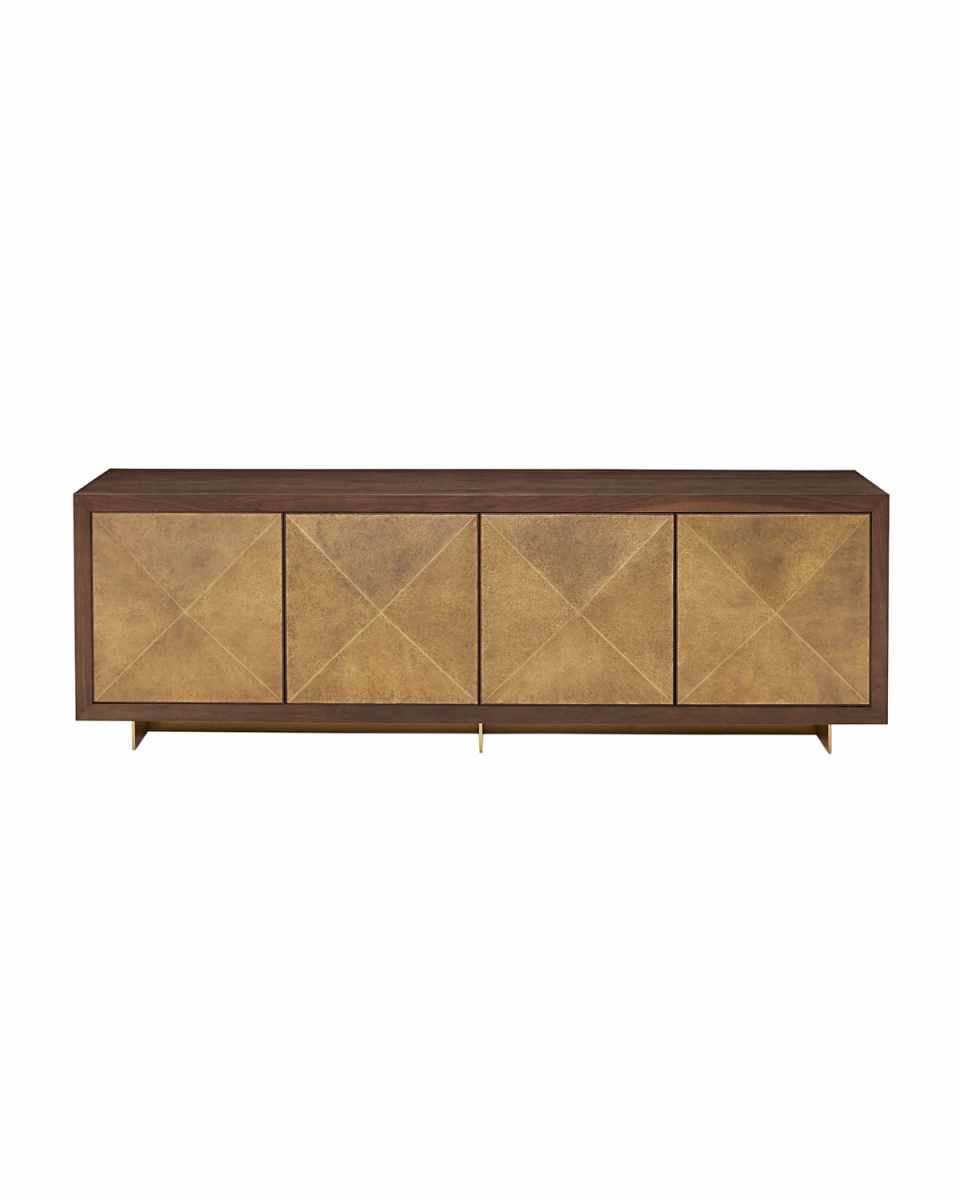 Oriole Brass Door Console