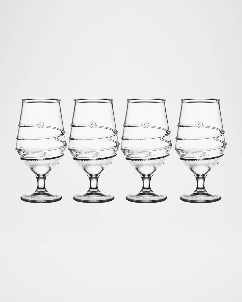 Amalia Acrylic Goblet, Set of 4