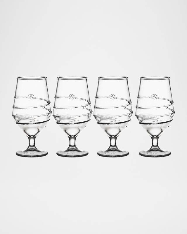 Amalia Acrylic Goblet, Set of 4