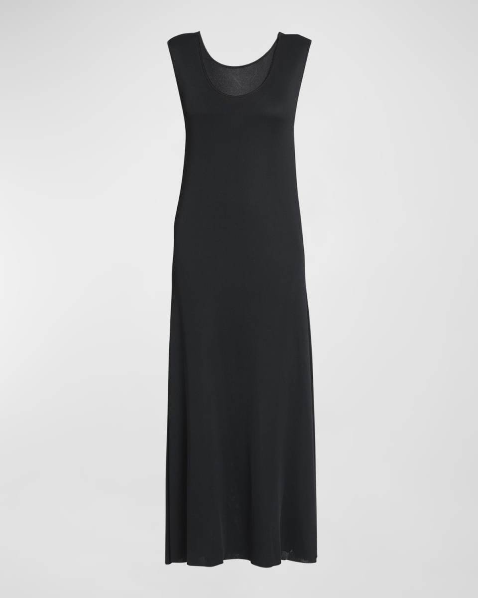 Agla Scoop-Neck Sleeveless Maxi Dress