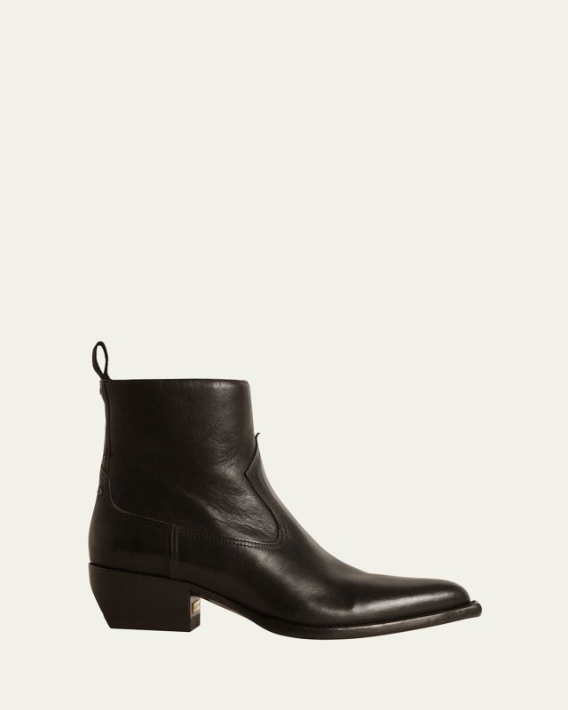 Debbie Leather Ankle Boots