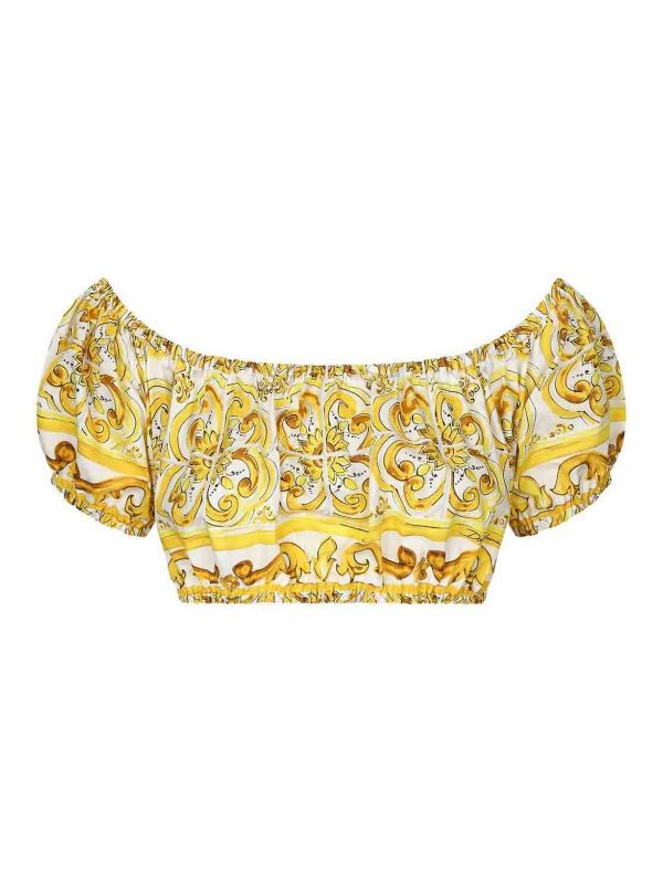 Dolce & Gabbana Top - Jaune