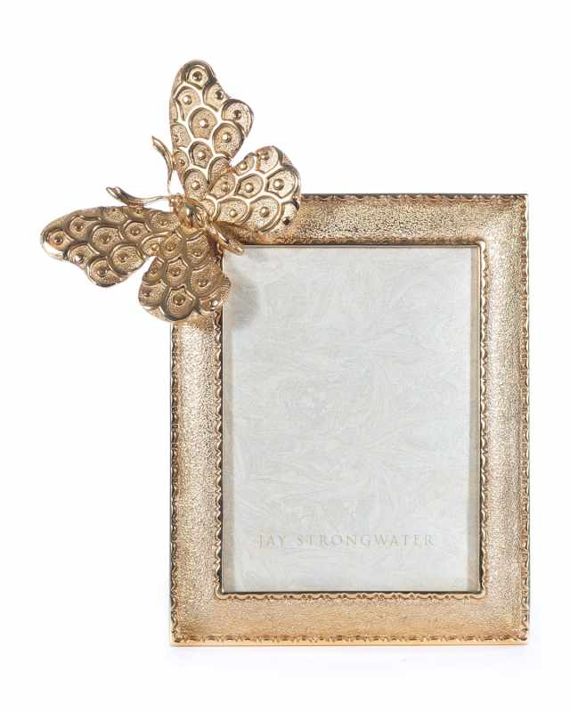 Juno Butterfly Picture Frame, 3" x 4"