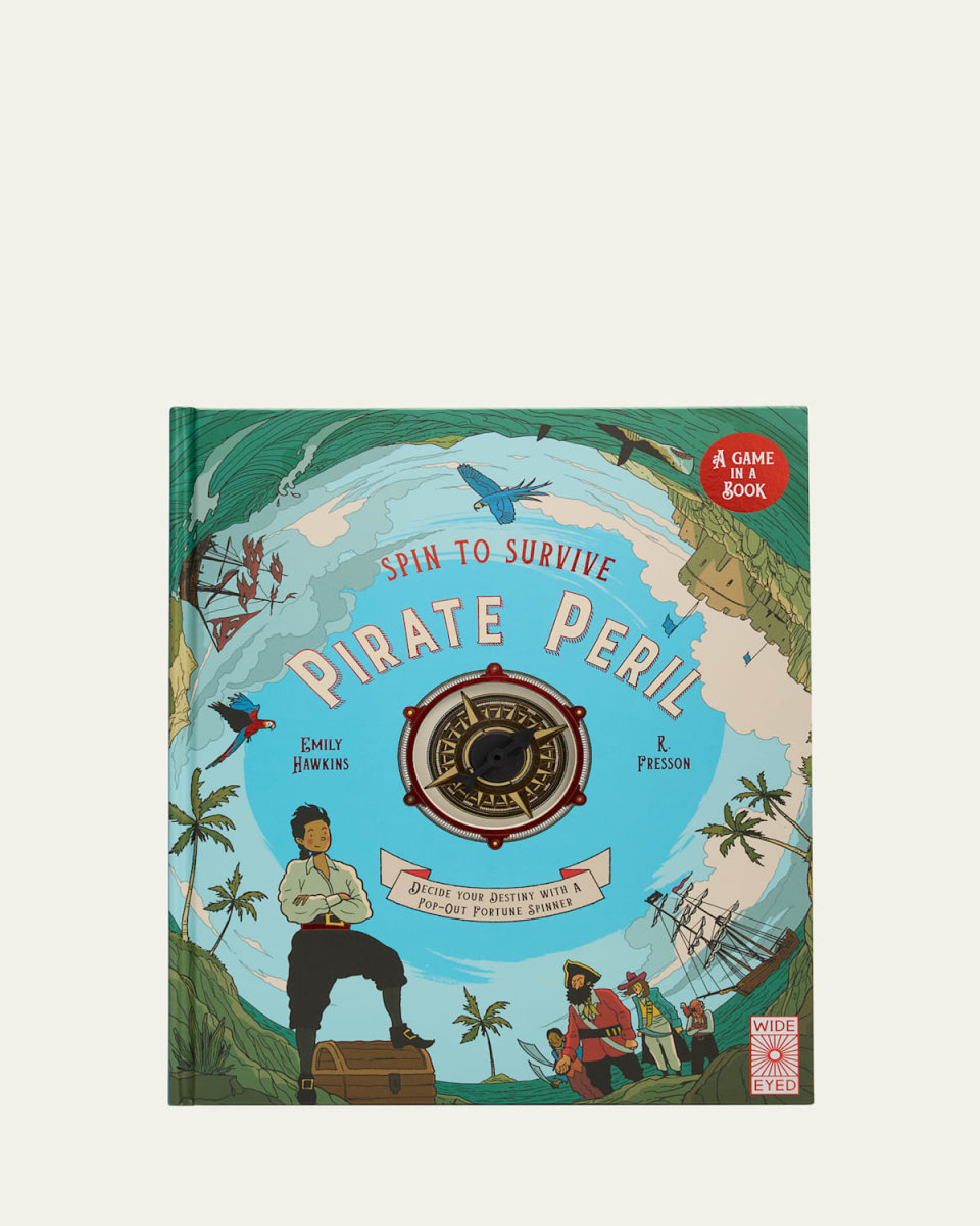 Kid's "Spin to Survive: Pirate Peril" Book by Emily Hawkins