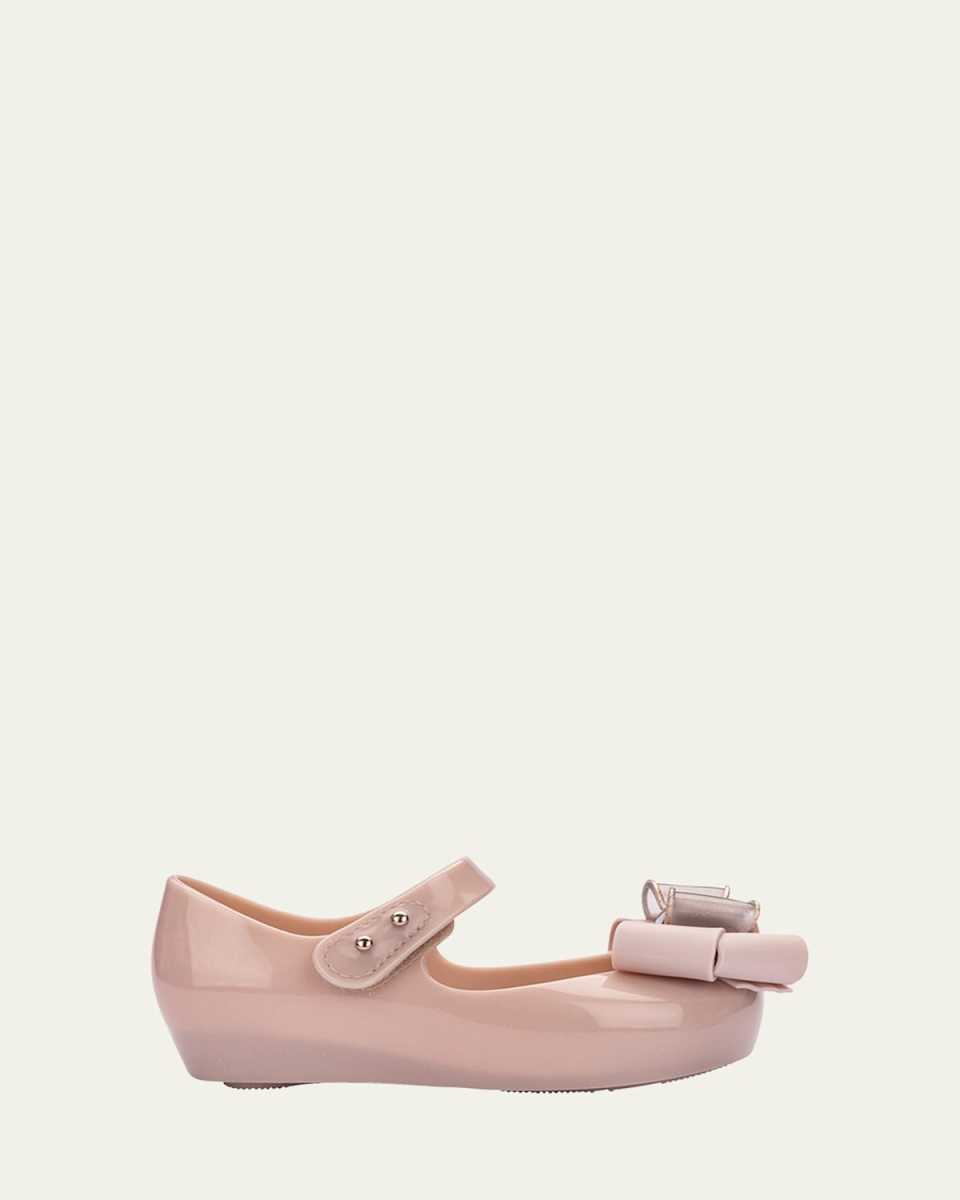 Girl's Pre-Walker Bow PVC Mary Jane Flats, Baby/Toddlers