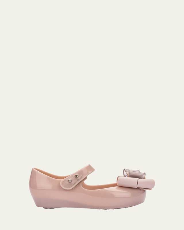 Girl's Pre-Walker Bow PVC Mary Jane Flats, Baby/Toddlers