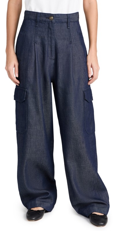rag & bone Featherweight Cassidy Tailored Cargo Pants Rinse