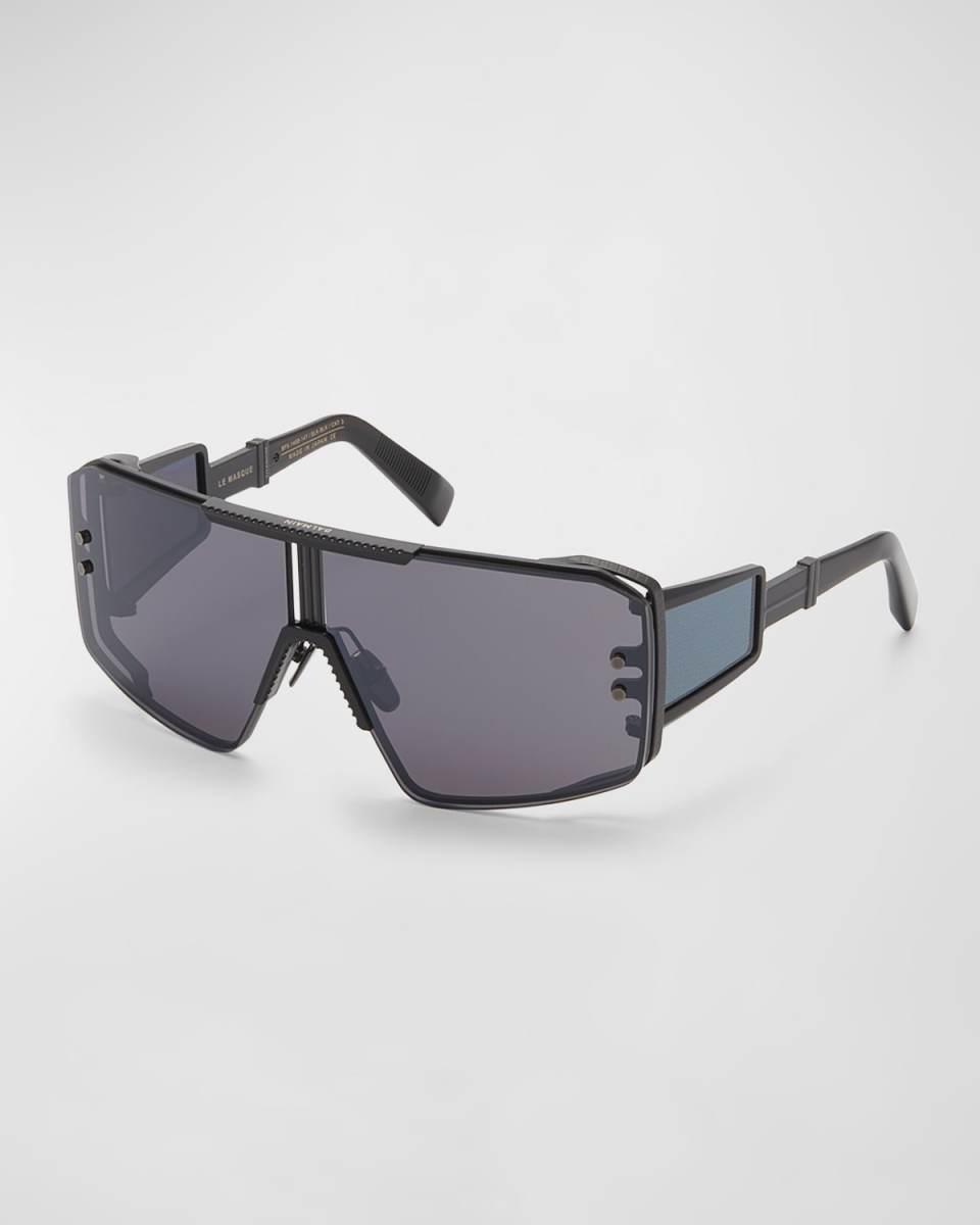 Le Masque Titanium & Acetate Shield Sunglasses