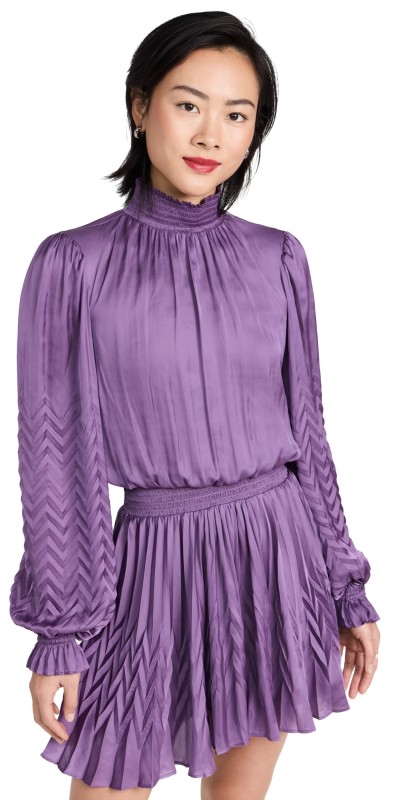 Ramy Brookawyer Dress Mulberry