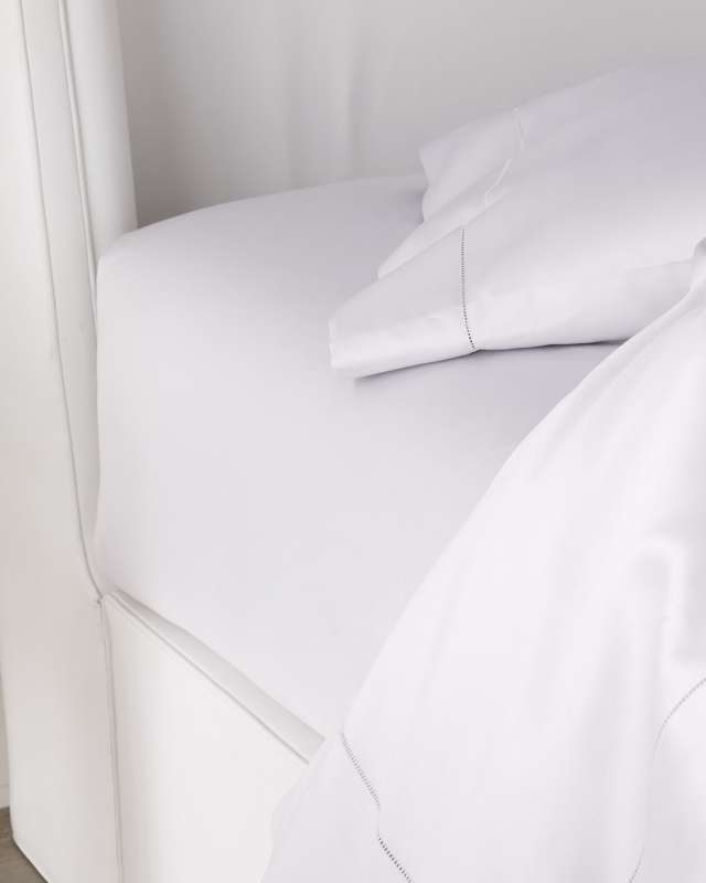 Giza 45 Queen Sateen Fitted Sheet