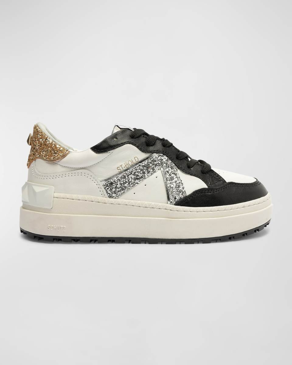 Leather Low-Top Sneakers