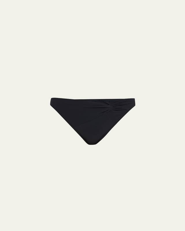 Jetset Twist-Front Bikini Bottoms