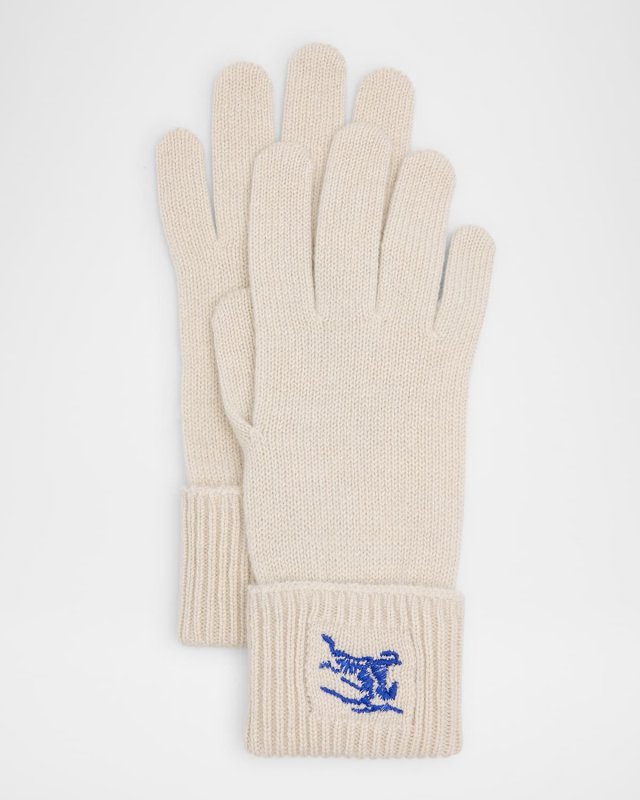 Men's EKD Embroidered Cotton Knit Gloves