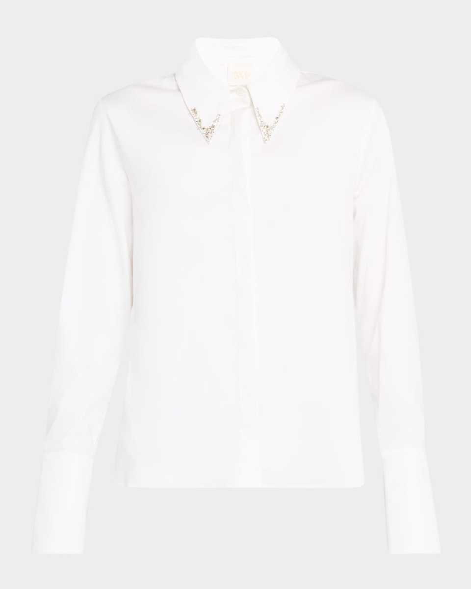 Object of Affection Shirt with Crystal Tr