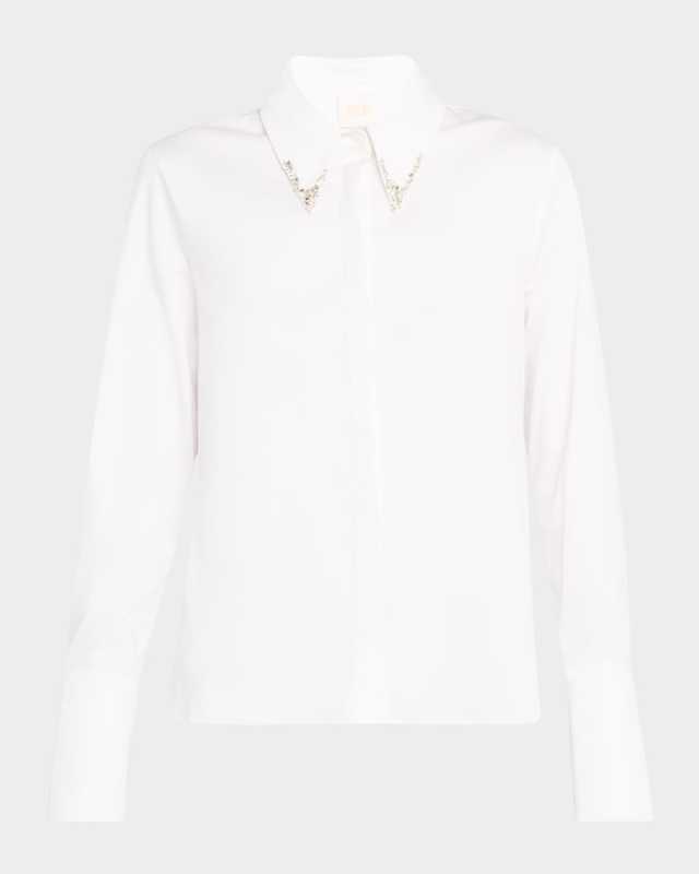 Object of Affection Shirt with Crystal Tr